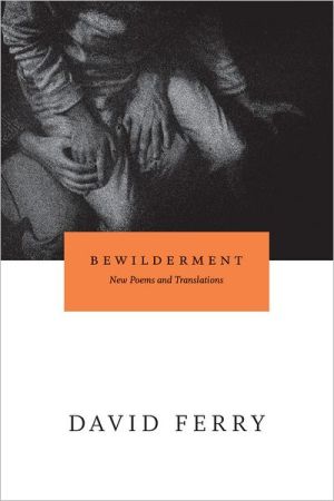 Bewilderment by David Ferry - 9780226244884