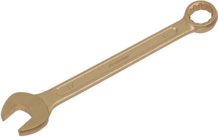 Sealey NS008 Premier Non-Sparking Combination Spanner 17mm