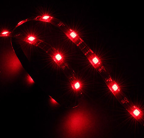 Akasa AK-LD02-05RD Vegas LED Strip Light Red