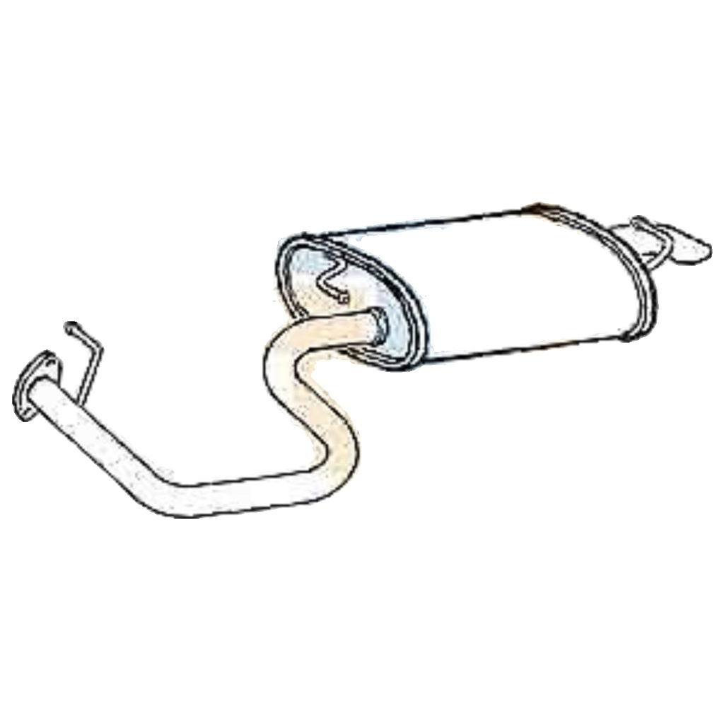 Klarius TY642T Exhaust Rear Box Avensis 2.0 03-06