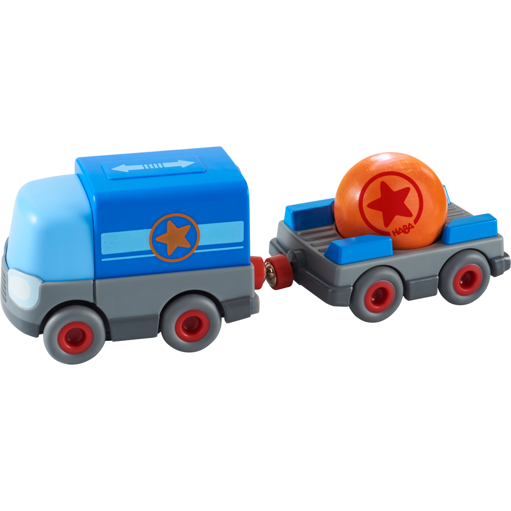 Haba 304820 Kullerbü – Batterie-Lkw Mit Anhänger - Image 3