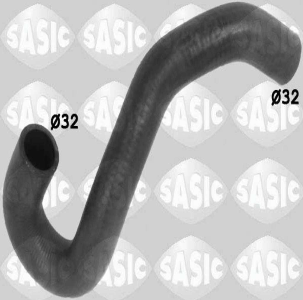 Lower SASIC 3406224 Radiator Hose for FORD