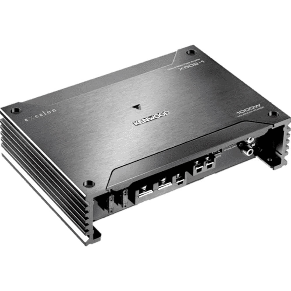 Kenwood X-Series X502-1 500 Watt Class D Mono Channel Subwoofer Amplifier