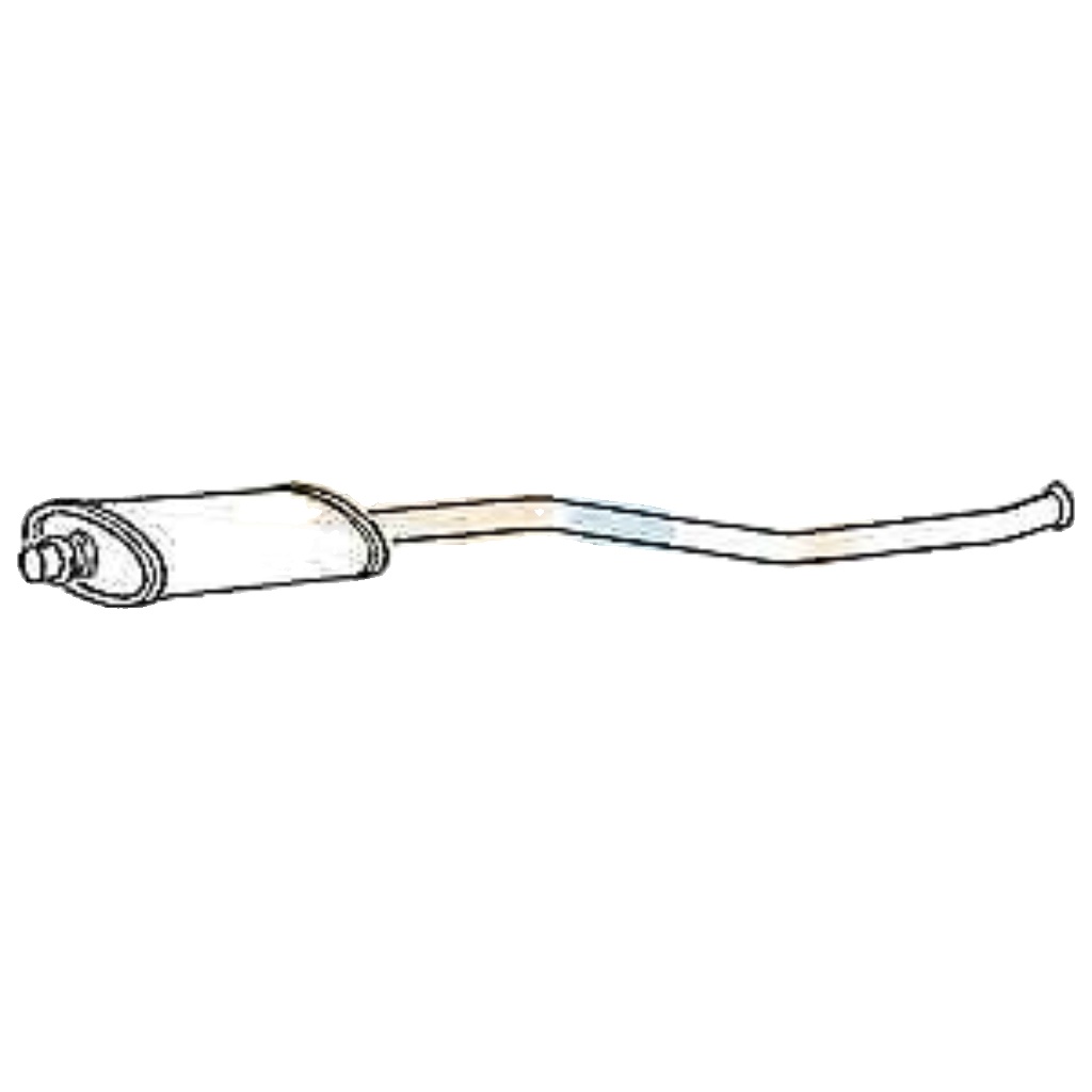 Klarius box with centre pipe fits Citroën xsara 1.4-1.8 97-00 CN397H