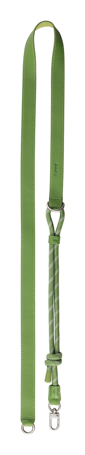 SMALLRIG Phone Shoulder Strap Leather & Nylon Built-in Hook Green