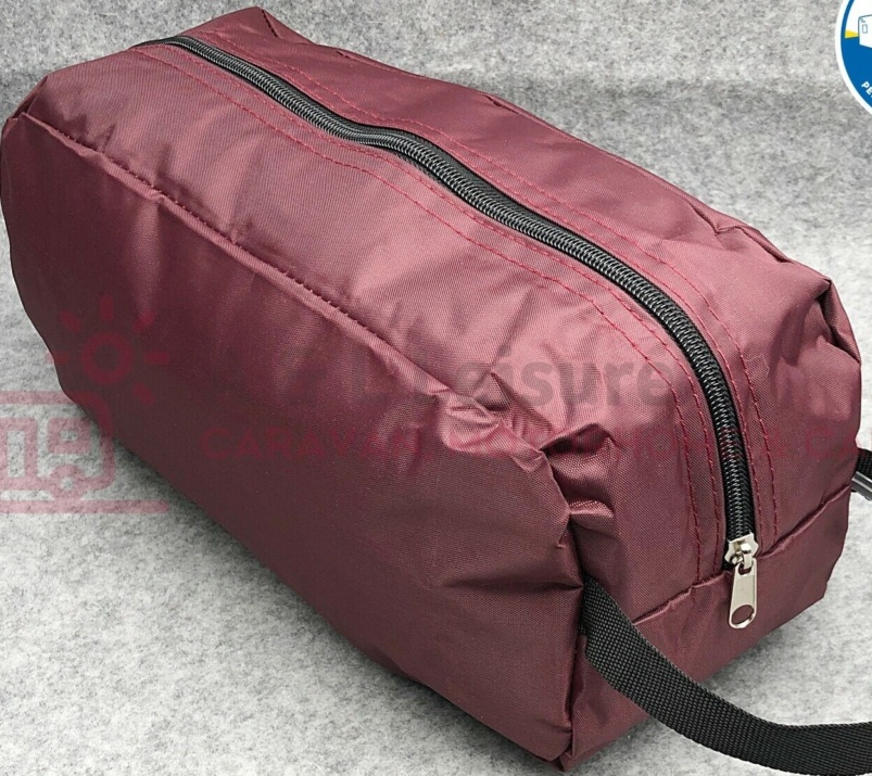 Tent, Awning Peg Bag For Pegs & Guyrope  BURGUNDY Caravan Motorhome Tent BDPBAG