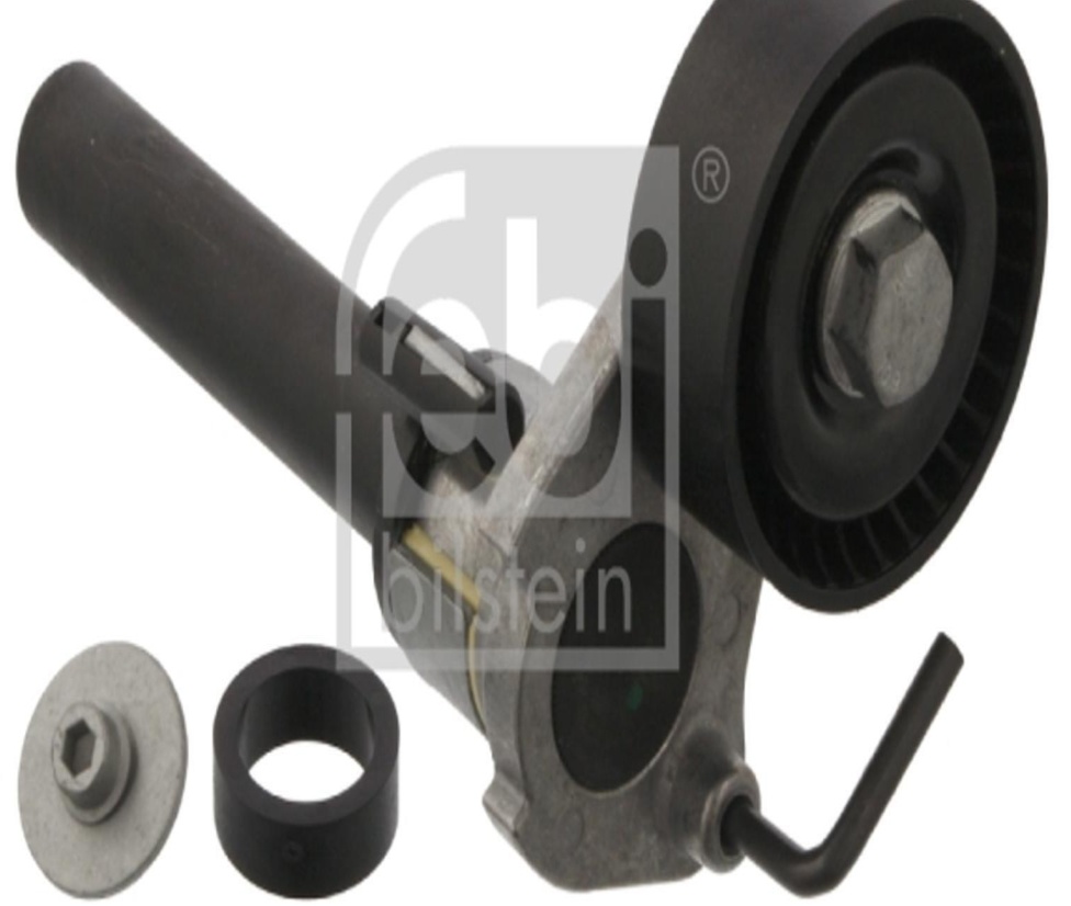 FEBI BILSTEIN BELT TENSIONER, V-RIBBED BELT AUDI SEAT SKODA SKODA (SVW) VW VW (F