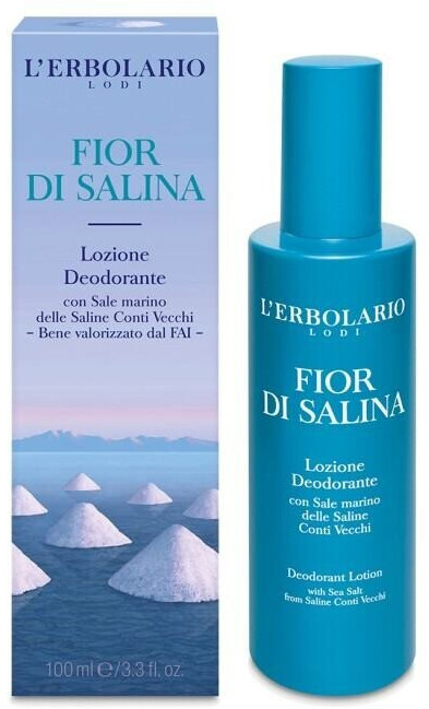 L'erbolario Fior Di Salina Deodorant Spray 100 Ml