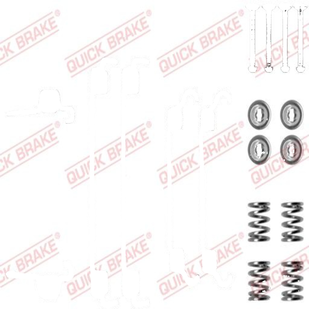Rear QUICK BRAKE 105-0784 Accessory Kit, brake shoes for MITSUBISHI