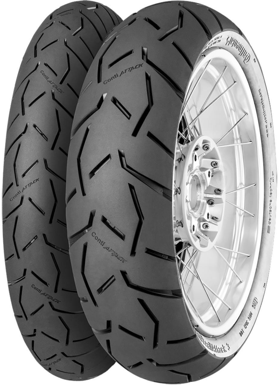 1 x 150/70 R18 70V TL Rear, Continental ContiTrailAttack 3 Motorbike Tyre (New)
