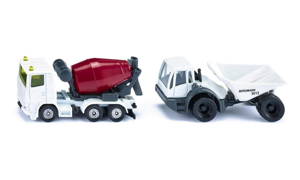 Siku Gelb 1692 Dumper Und Betonmischer Baustellen Set - 1692 - Image 6