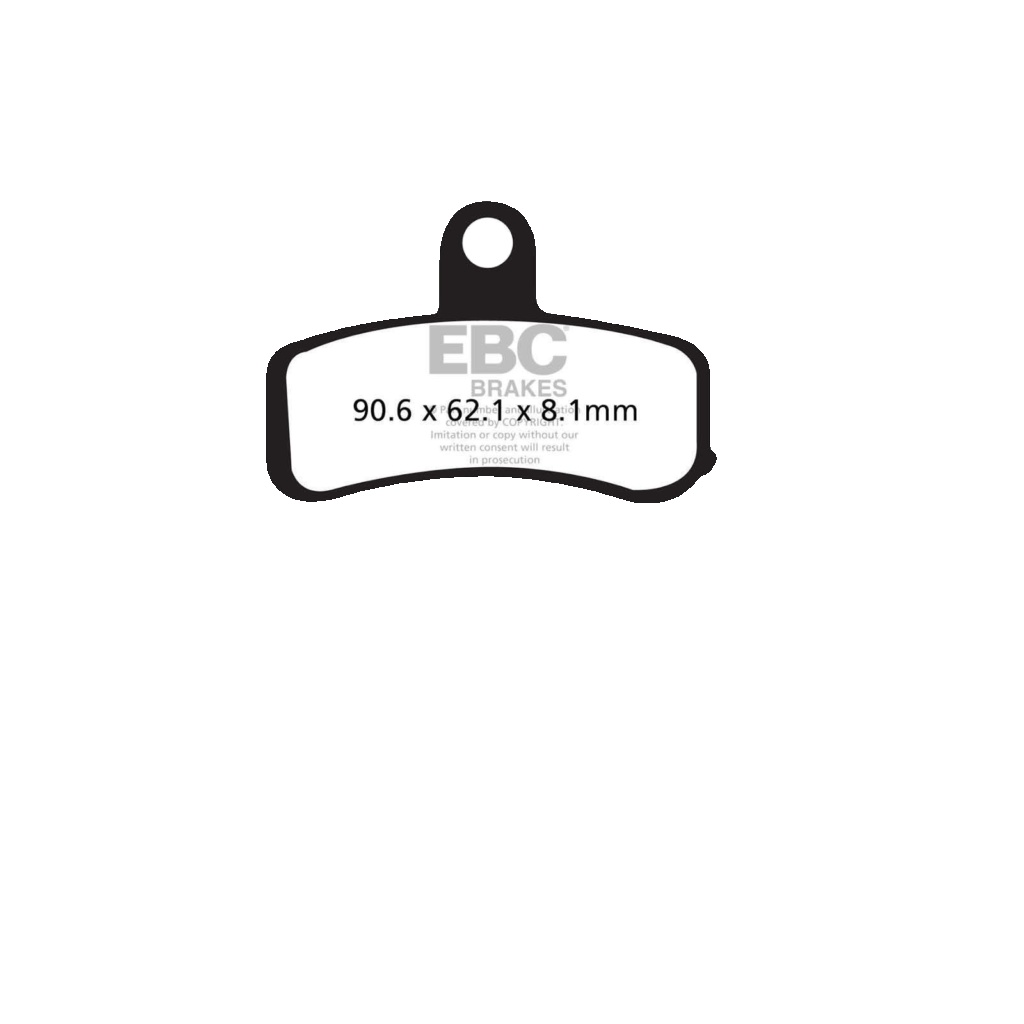 EBC FA457HH Front Brake Pads for Harley Davidson  FXD Super Glide Dyna 2008-2010