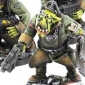 Kromlech Orc „Schmeisser” Greatcoats Squad (10) Brand New KRM022