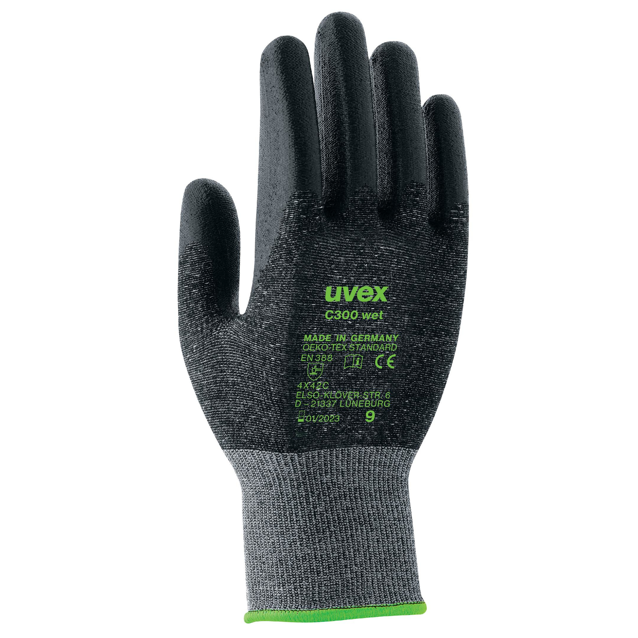 uvex C300 Wet Cut-proof Glove Size 8 EN 388 1 Pair