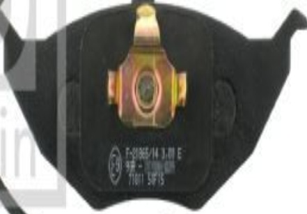 Fits FEBI HAMULCE 16620 HAM PADS. FRONT WITH SENSORS   ⭐UK Stock⭐