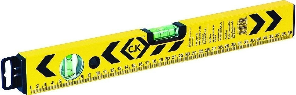 CK Tools T3494 16 Box Section Spirit Level Aluminium 400mm / 16"" 2 Vial