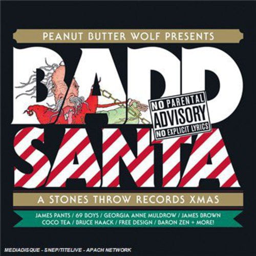 Peanut Butter Wolf Presents Badd Santa CD NEW