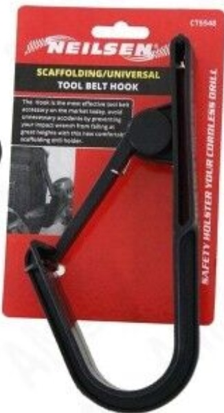 Neilsen Scaffolding/Universal Power Tool Belt Hook Impact Drill Holder CT5548