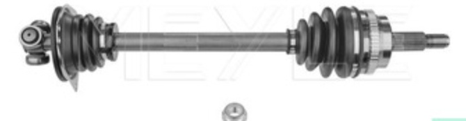 Front Left MEYLE 16-14 498 0045 Drive Shaft for OPEL,RENAULT,VAUXHALL