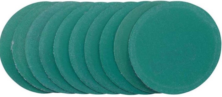 Draper 01066 Wet and Dry Sanding Discs with Hook and Loop 50mm 320 Grit (Pack of