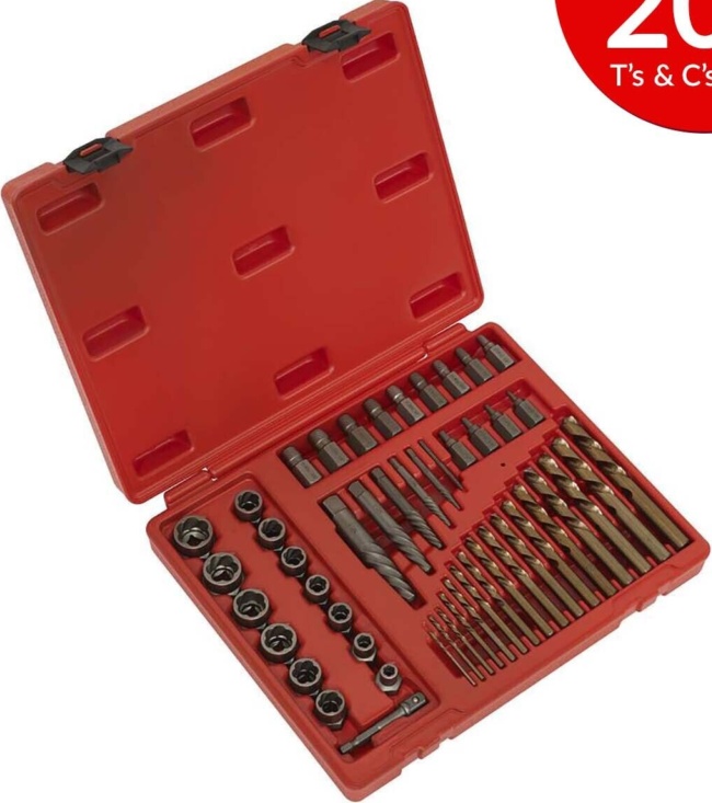 Sealey AK8149 Master Extractor Set 49pc