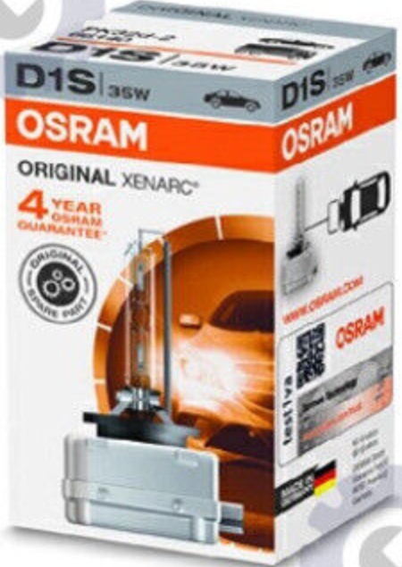 1 x Osram D1S 12v 35w Xenarc ORIGINAL Line Standard Replacement HID Bulb XENON