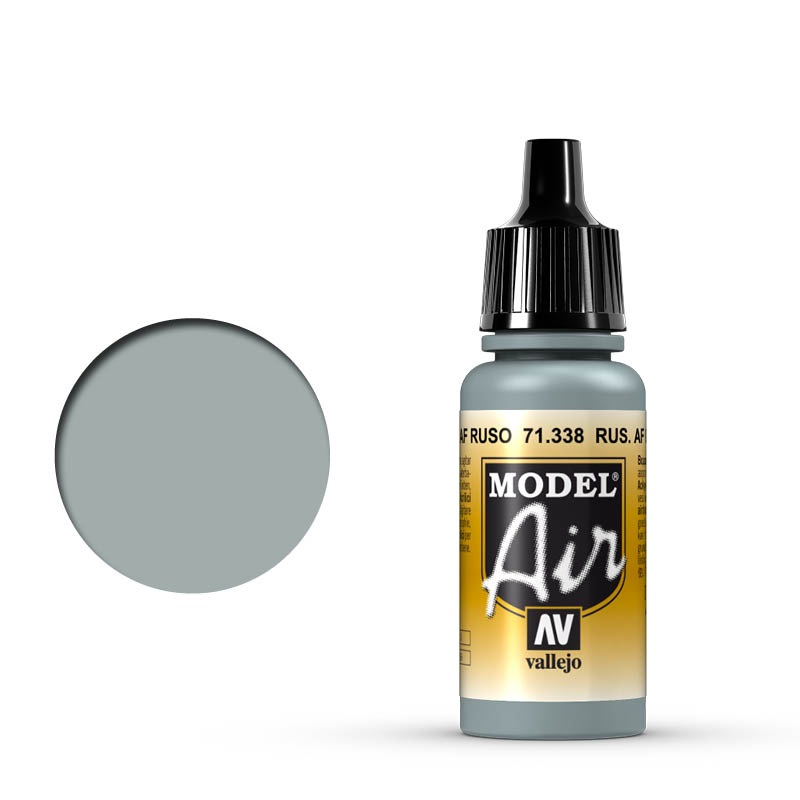 Vallejo Model Air - Russian AF Grey Blue 18ml Model Paint 71338