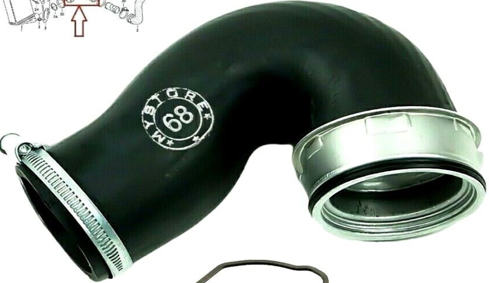 Turbo Hose Intercooler Hose For SKODA Superb 1.8 T 1.9 TDI 3B0145834L