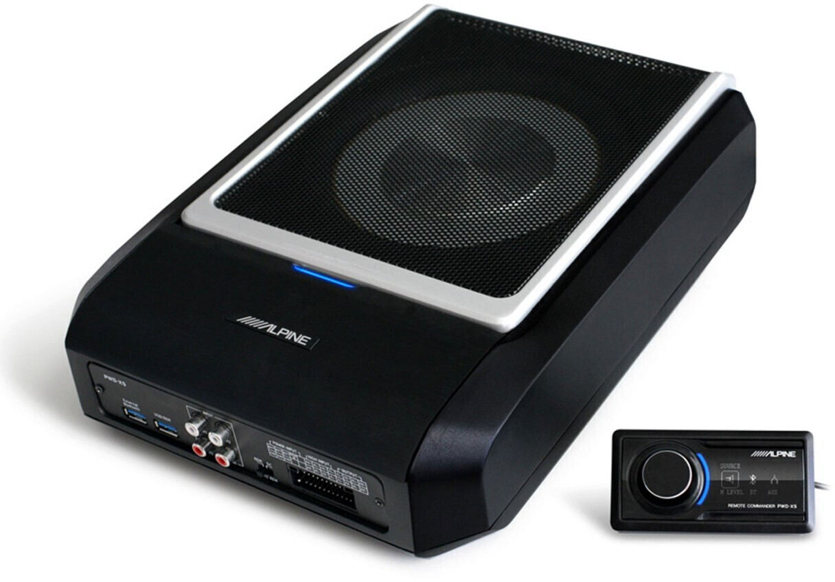 Alpine PWD-X5 4.1 Channel Digital Sound Processor (DSP) with Powered Subwoofer