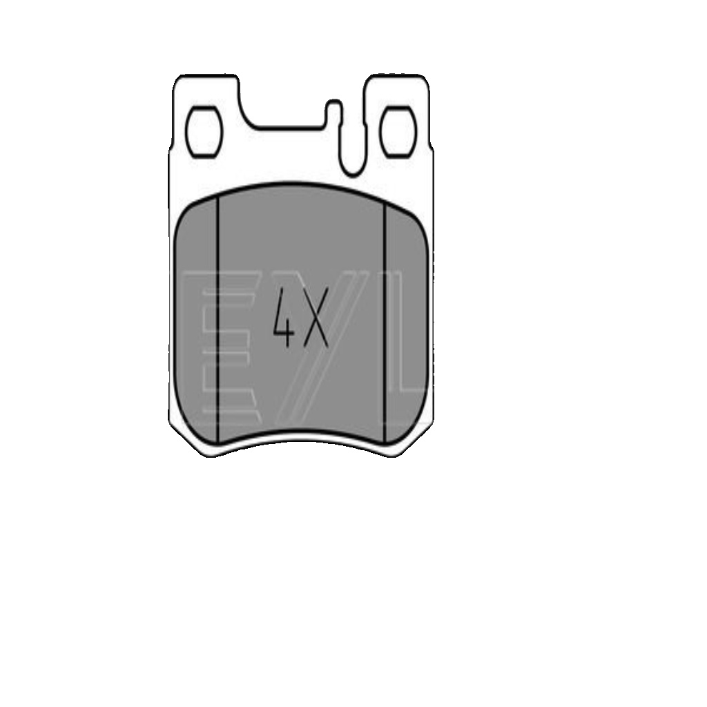 New Brake Pad Set, disc brake for MERCEDES-BENZ:190,S124,C124,W124,W201