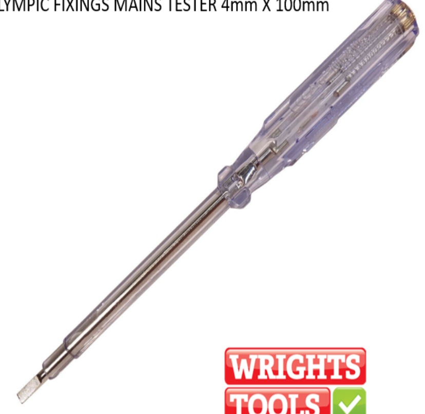 Electrical Mains Tester Screwdriver Test For Voltage / Live Circuit