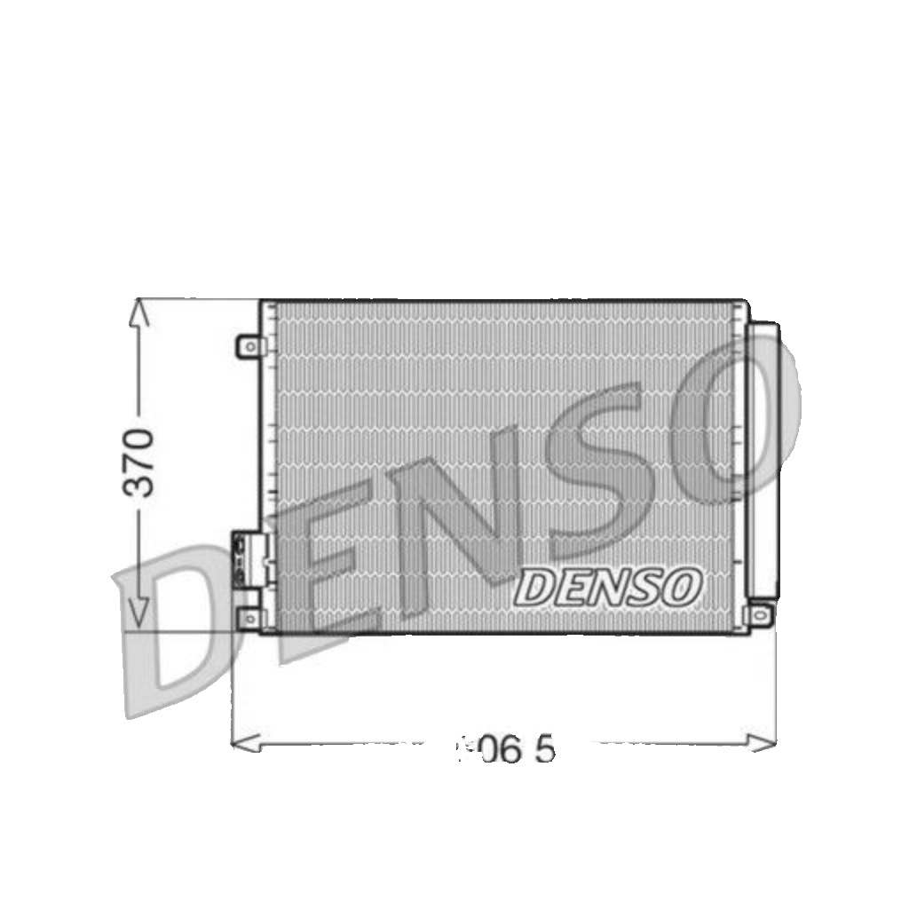 Air Con Condenser fits FIAT 500C 1.3D 2009 on AC Conditioning Denso 51786211 New - Image 18