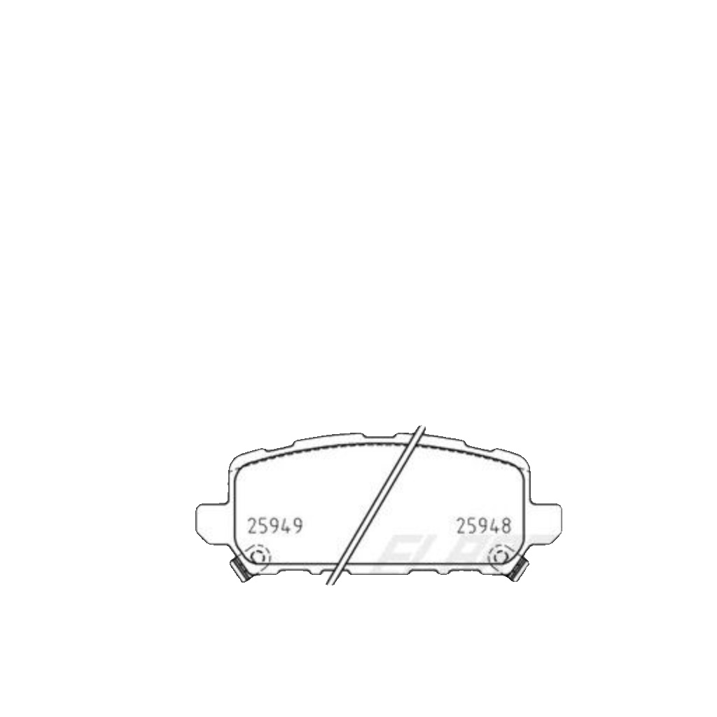 Fits BREMBO P 28 090 HAM PADS. REAR REAR Akebono ACURA (GAC)/HONDA/HO ⭐UK Stock⭐
