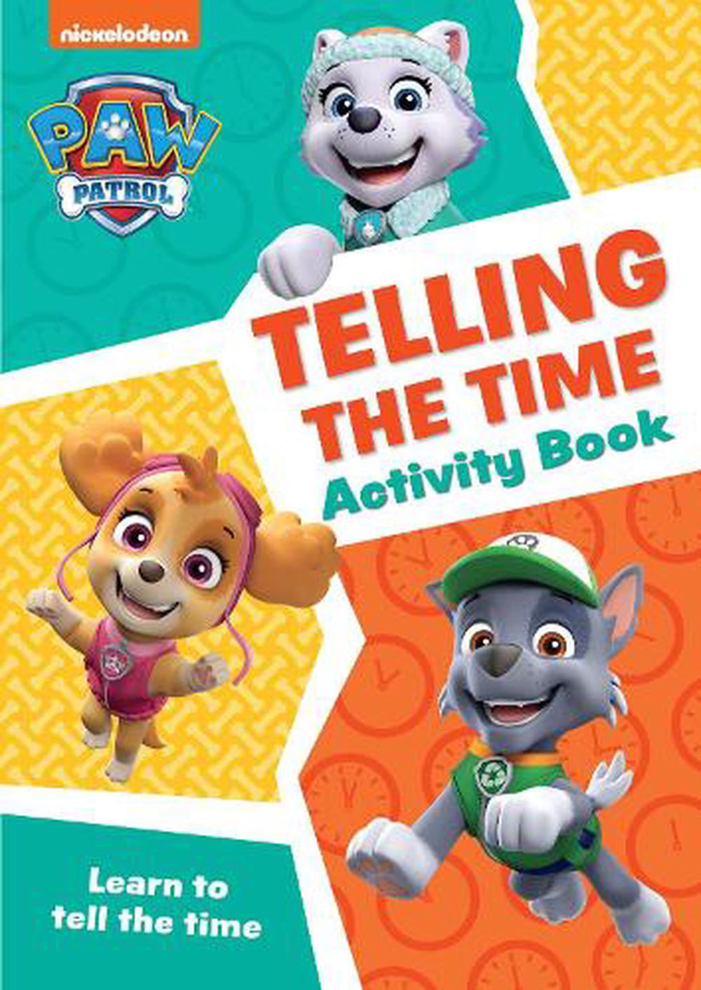 PAW Patrol Telling The Time Activity Book by Collins Preschool (Paperback Book) - Image 7