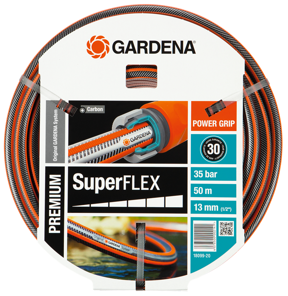 Genuine GARDENA Premium SuperFLEX Garden  HOSE 50m  18099-20 4078500002141 WRT