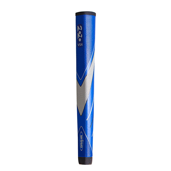 Winn 2020 VSN Jumbo Pistol Lite Putter Grip - Blue / Grey + FREE TAPE