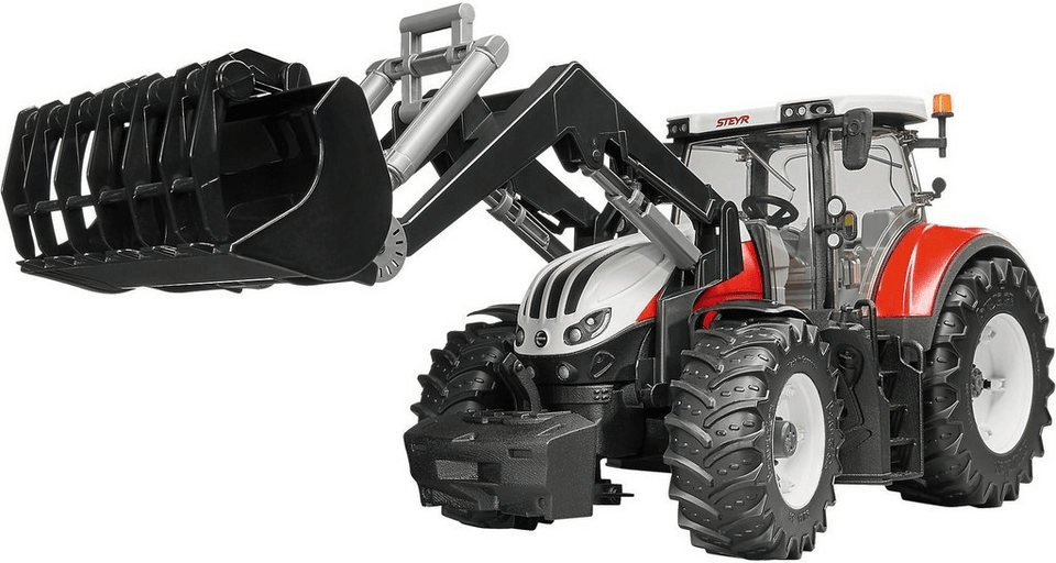 Bruder 03181 Steyr 6300 Terrus CVT Tractor with Front Loader 1:16 tractors toy