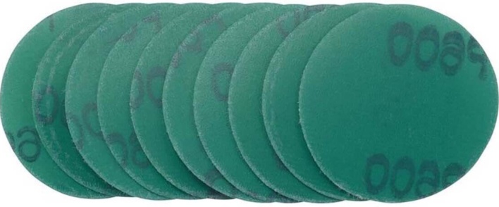 Draper 01083 Wet and Dry Sanding Discs with Hook and Loop 50mm 600 Grit (Pack of