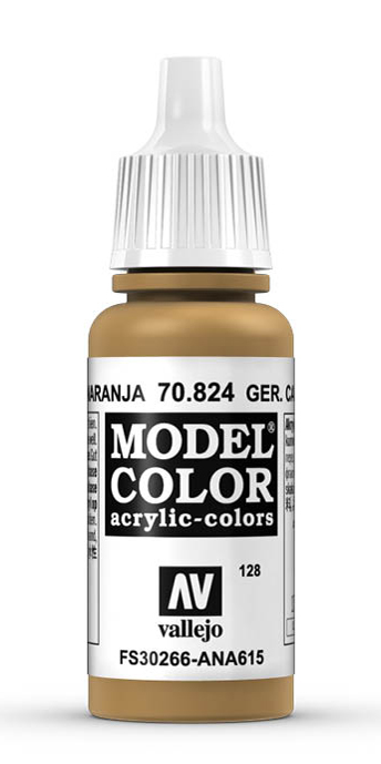 Vallejo Model Color German Camouflage Orange Ochre Acrylic 17ml Dropper - 70.824 - Image 6