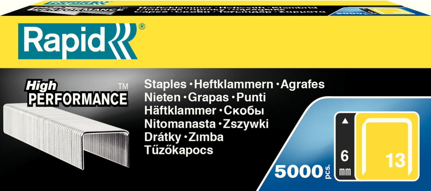 Rapid Staple 13/6 - Pack of 5000 - Image 5
