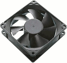 Akasa AK-174BK-S 120mm Ultra Quiet Case Fan, Sleeve Bearing BLACK
