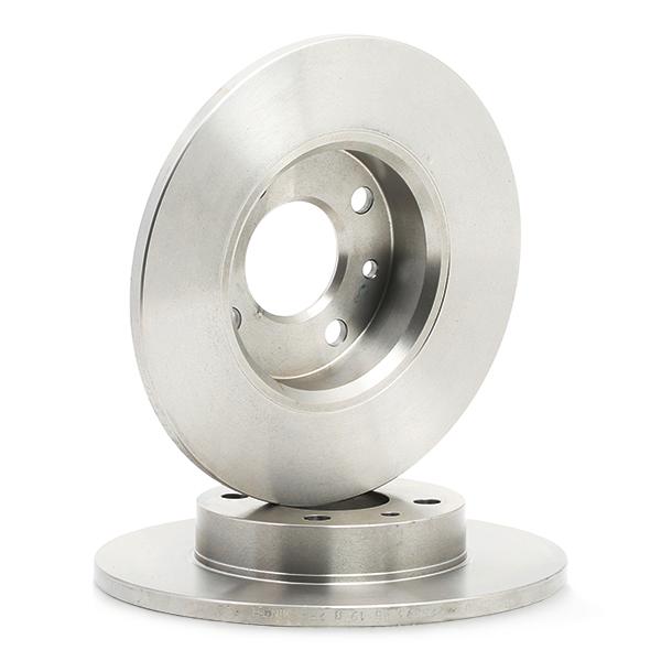 COPPIA DISCHI FRENO BREMBO ANT FOR FIAT SEICENTO / 600 (187) 1.1
