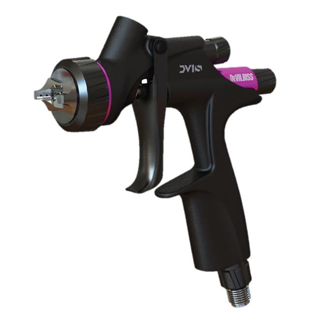 DeVilbiss DV1 S HVLP+ 1.0mm + 1.2mm Smart Repair Gravity Feed Spray Gun 704532