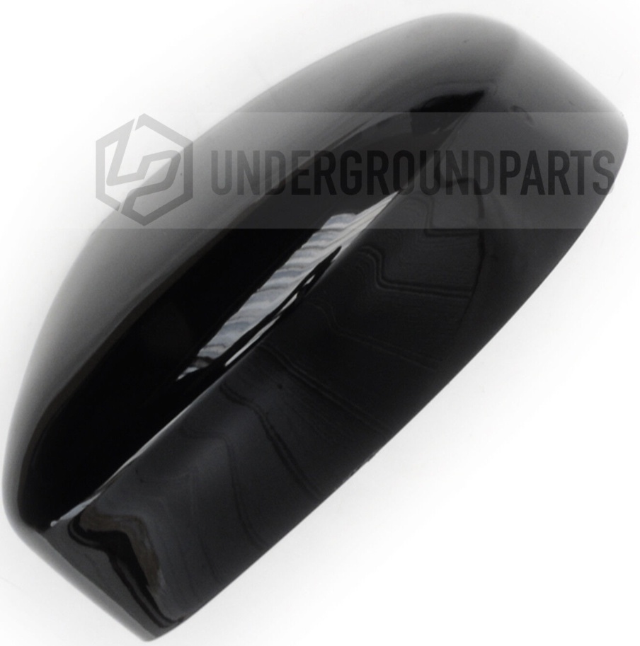 SHADOW BLACK LEFT PASSENGER SIDE DOOR WING MIRROR COVER CAP FOR FORD FOCUS MK3