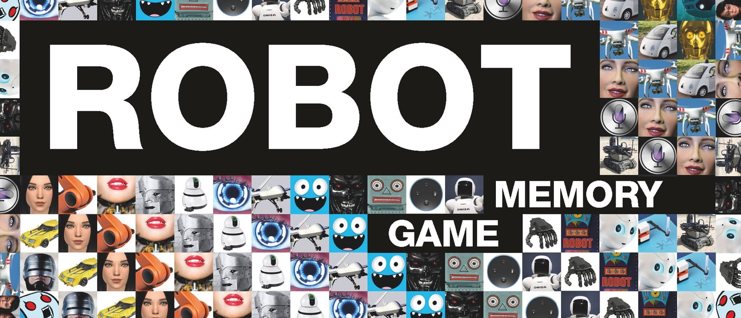 Robot memory game by Mieke Gerritzen - 9789063695255