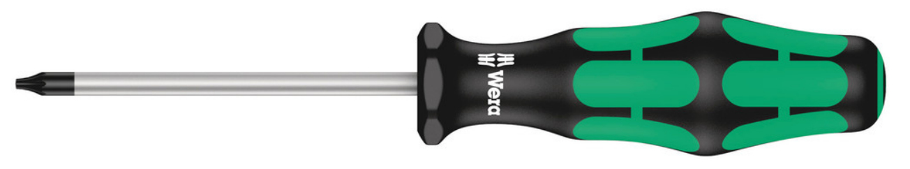 Wera 367 Kraftform Plus Screwdriver Torx TX10/80