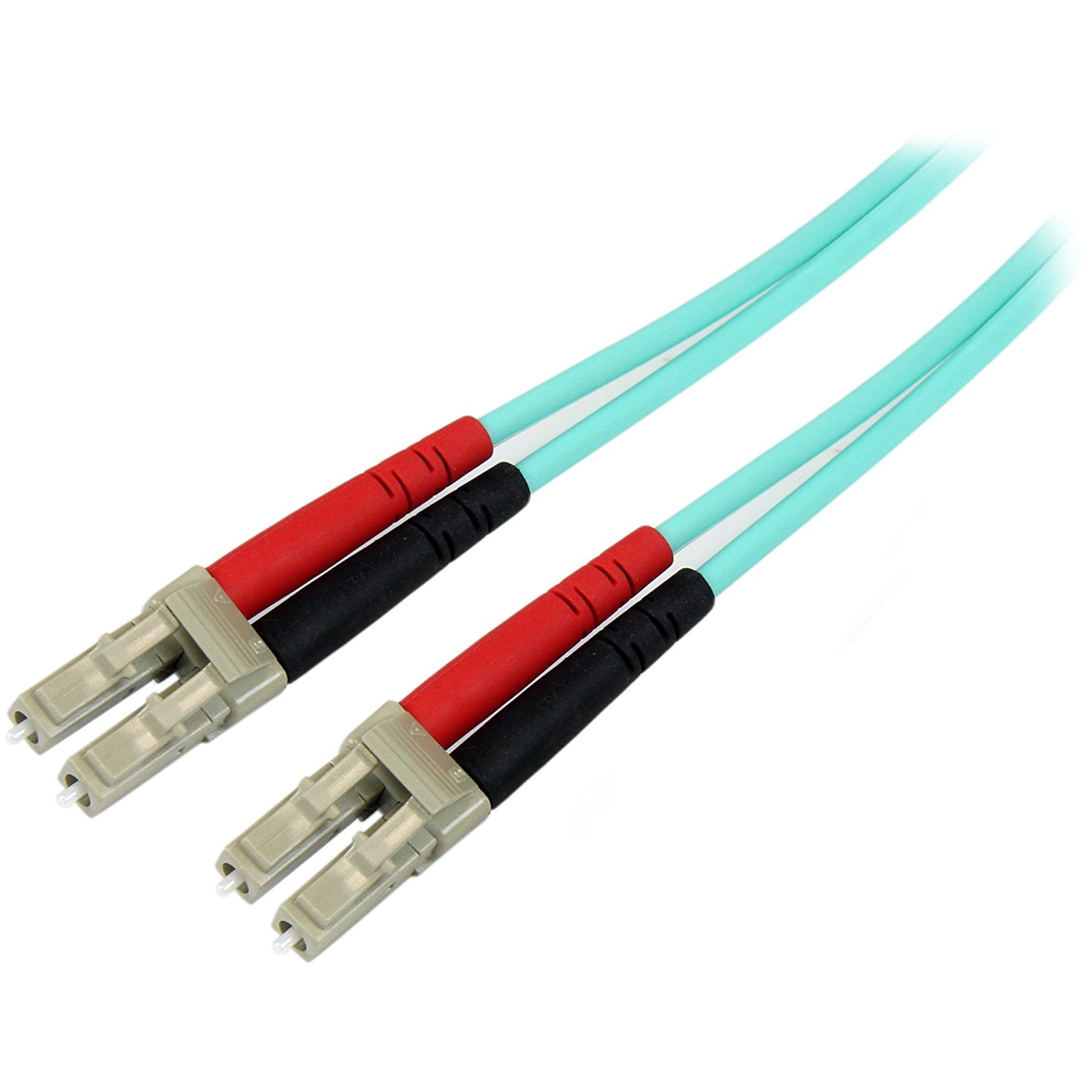 StarTech.com 3m 10ft LC/UPC to LC/UPC OM4 Multimode Fiber Optic Cable 50/125�m L