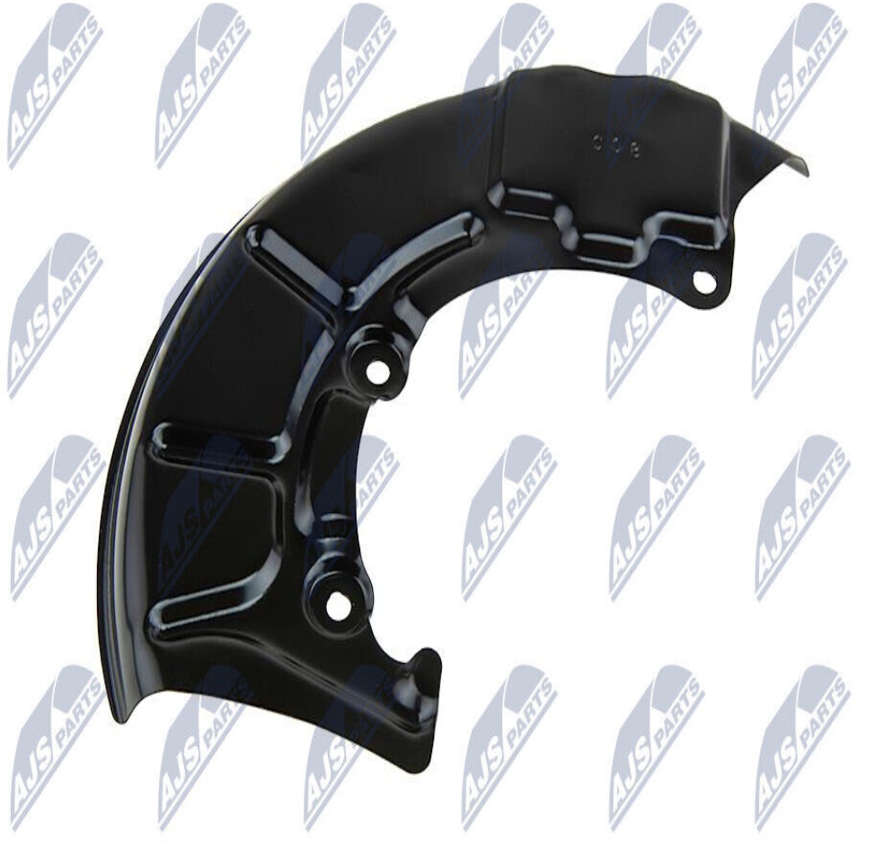 Brake disc cover Front Axle Left Zinc-coated HTO-VW-010 NTY for AUDI SKODA VW