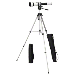 Walimex 650-1300mm für Nikon d3200 d3100 d5100 d5000 d3000 d7000 d5200 d5300 NEU