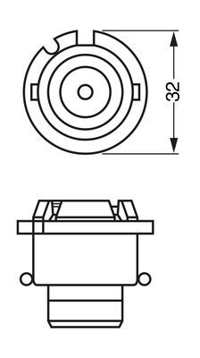 BOSCH ECO D2S 35W P32D-2 HID [1987302851]